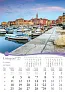 "ROMANTIČNA HRVATSKA" color calendar