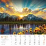 "ČARI PRIRODE" color calendar