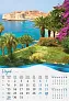  "BISERNA DALMACIJA" color kalendar