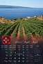  "VINO" color calendar