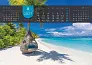  "JUST RELAX" color calendar