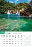  "NACIONALNI PARKOVI HRVATSKE" color kalendar