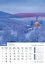  "PRIRODA" color calendar