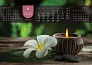  "JUST RELAX" color calendar
