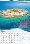  "BISERNA DALMACIJA" color kalendar