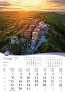  "ROMANTIČNA HRVATSKA" color calendar
