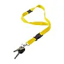  Polyester (300D) lanyard and key holder Bobbi