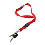  Polyester (300D) lanyard and key holder Bobbi