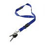  Polyester (300D) lanyard and key holder Bobbi