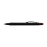  Recycled aluminium rubberized ballpen Formentera