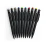  Recycled aluminium rubberized ballpen Formentera