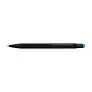  Recycled aluminium rubberized ballpen Formentera