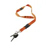  Polyester (300D) lanyard and key holder Bobbi