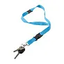  Polyester (300D) lanyard and key holder Bobbi