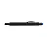  Recycled aluminium rubberized ballpen Formentera