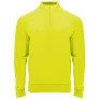 Epiro long sleeve unisex quarter zip sweatshirt - Roly