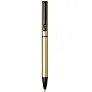 Verton recycled aluminium twist ballpoint pen with sleeve (blue ink)