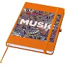 Spectrum A5 recycled hard cover notebook
