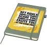 Liss A5 recycled plastic hard cover notebook