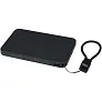 SMART 5000 mAh recycled plastic magnetic power bank with lanyard