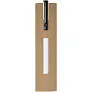 Verton recycled aluminium twist ballpoint pen with sleeve (blue ink)