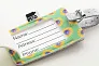 CreaFelt Tag custom RPET luggage tag
