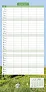  "OBITELJSKI PLANER 2027" 13 list., dim: 30,5x67cm,  PVC vrećica, P/50, color kalendar