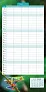  "OBITELJSKI PLANER 2027" 13 list., dim: 30,5x67cm,  PVC vrećica, P/50, color kalendar