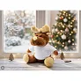 Comet White Plush reindeer