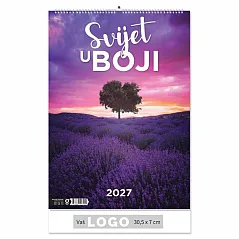 "IGRE BOJA" color calendar