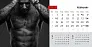  "MASCULINE" 13 sheets, format: 20,5x14,5 cm, desk calendar, envelope, P/50