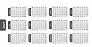  "MASCULINE" 13 sheets, format: 20,5x14,5 cm, desk calendar, envelope, P/50