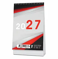 "TRODJELNI STOLNI VERTIKALNI" 12 list., dim: 10x19 cm, stolni kalendar, P/50