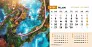  "NACIONALNI PARKOVI HRVATSKE" 13 sheets, format: 20,5x14,5 cm, desk calendar, envelope, P/50