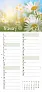  "CVJETNI PLANER" 13 list., dim: 22x55cm,  PVC vrećica, P/50, color kalendar