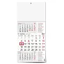  "Business RED with CATHOLIC CALENDAR" three part calendar