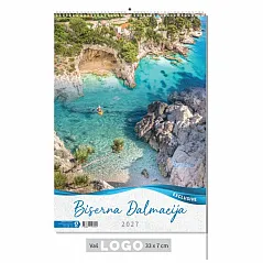 "BISERNA DALMACIJA" color kalendar