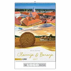 "MOJA ZLATNA SLAVONIJA i BARANJA"  color kalendar