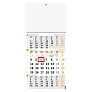  "Poslovni NARANČASTI" trodijelni kalendar, 12 list., dim:29,5x42cm, PVC vrećica, pokazivač, P/60