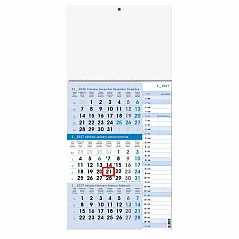 "Poslovni PLAVI planer" trodjelni kalendar