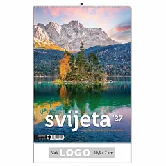 "VRHOVI SVIJETA" color kalendar