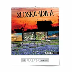 "SEOSKA IDILA" color kalendar