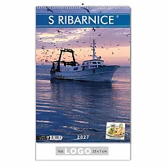 "S RIBARNICE" color kalendar