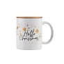 HELLO CHRISTMAS ceramic mug