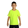 RECORD KIDS Kids sports T-shirt. 100% polyester - EXPLODE