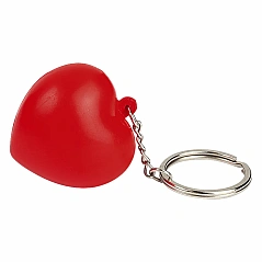 key holder with antistress PU foam ball