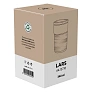 LARS Keramička šalica s dijelovima od bambusa, 340 ml