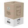 LARS Keramička šalica s dijelovima od bambusa, 340 ml