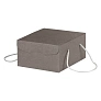 CORDINI Three-layer self-assembling gift box with cord handles