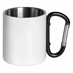 Metal sublimation mug, 200 ml - CASTELLI